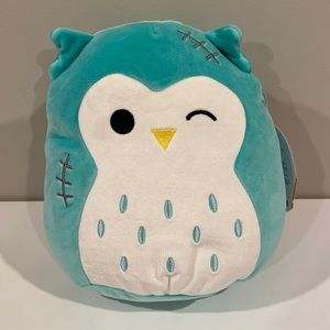 Squishmallow Winston the Owl Frankenstein Zombie 8” Halloween 2023 NWT